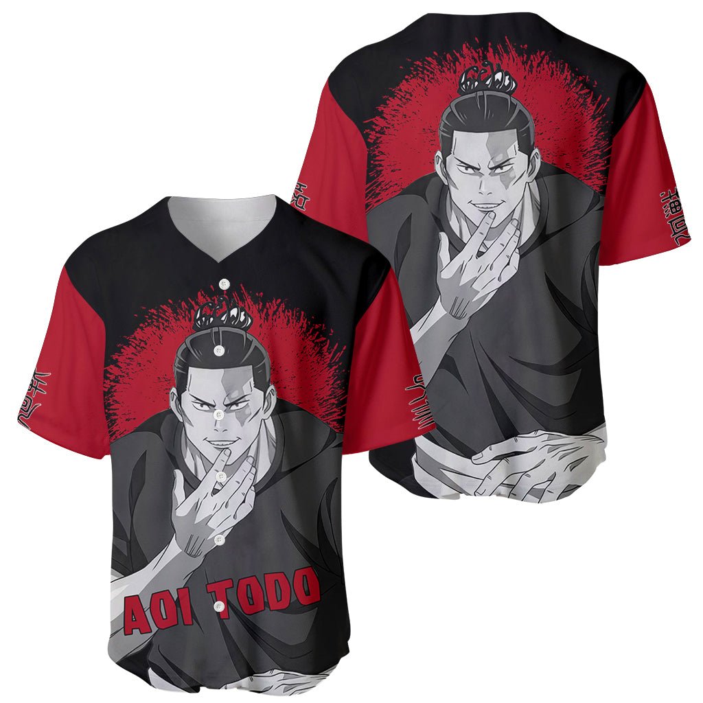 Aoi Todo Monochrome Baseball Jersey Aoi Todo Monochrome Baseball Jersey