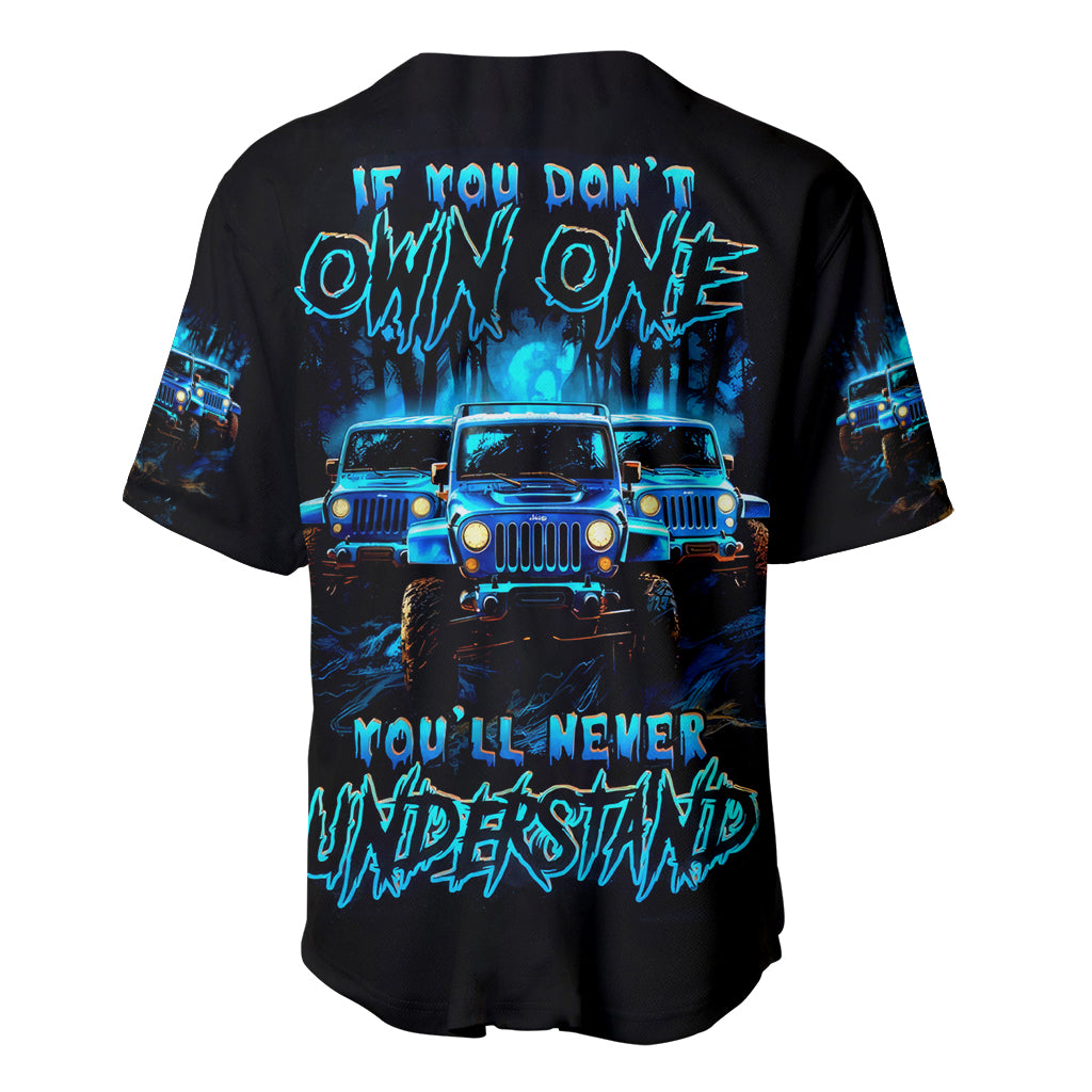 Blue Jeep If You Dont Own One Baseball Jersey Blue Jeep If You Dont Own One Baseball Jersey
