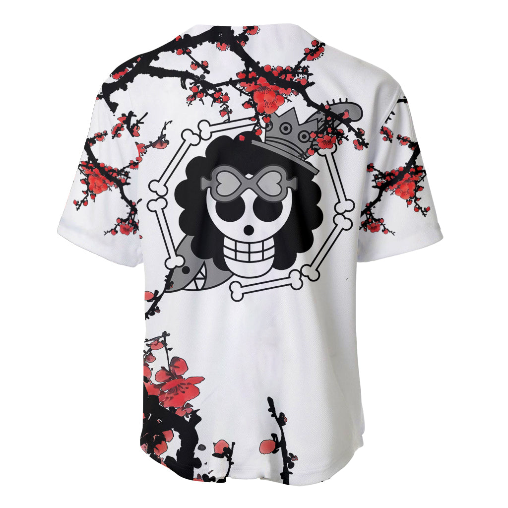 Brook Japan Style Anime Baseball Jersey Brook Japan Style Anime Baseball Jersey