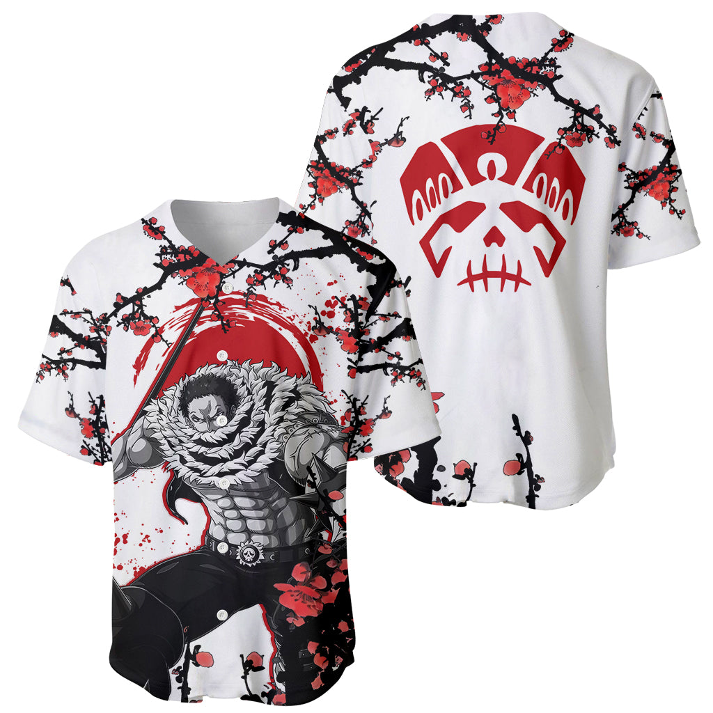Charlotte Katakuri Japan Style One Piece Baseball Jersey Charlotte Katakuri Japan Style One Piece Baseball Jersey