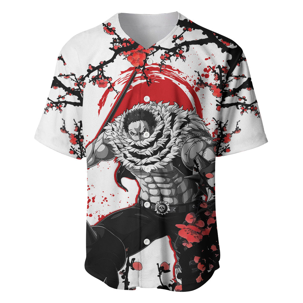 Charlotte Katakuri Japan Style One Piece Baseball Jersey Charlotte Katakuri Japan Style One Piece Baseball Jersey