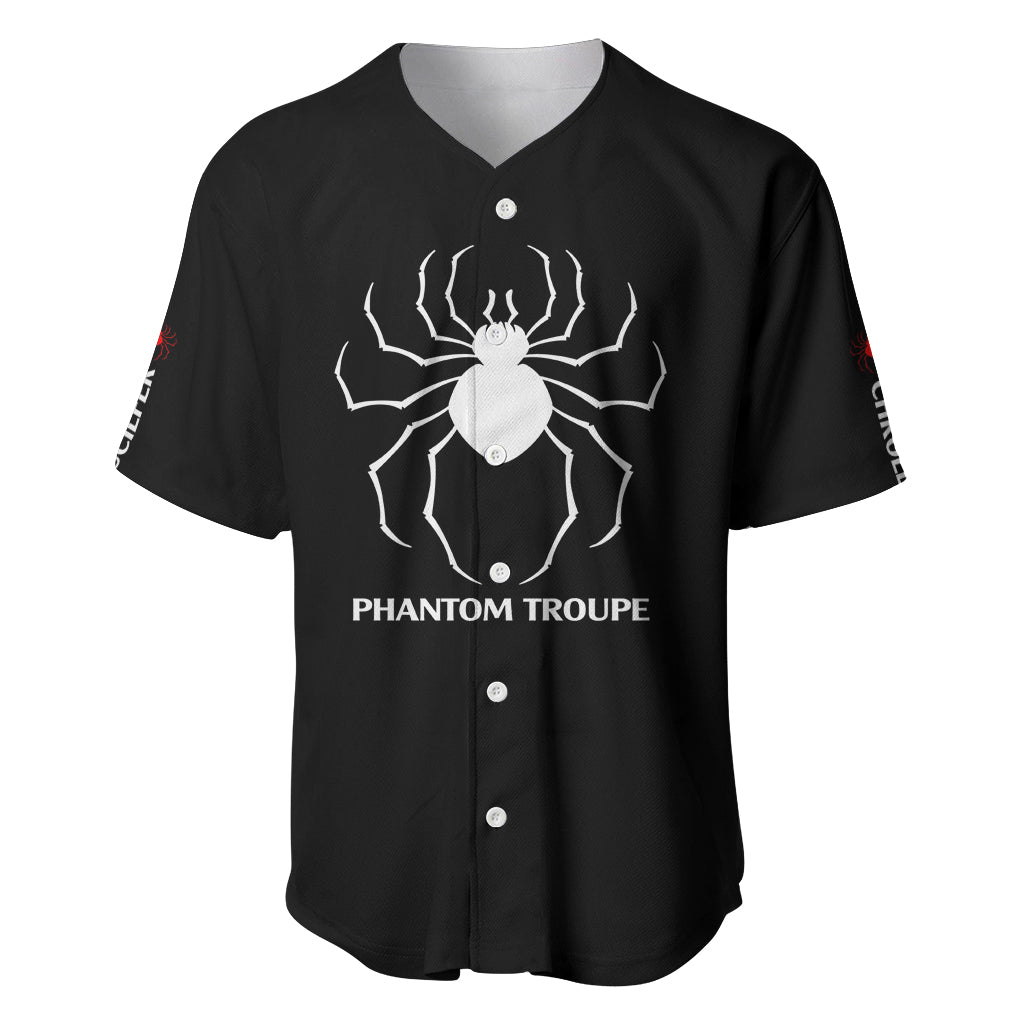 Chrollo Lucilfer Phantom Troupe Anime Baseball Jersey Chrollo Lucilfer Phantom Troupe Anime Baseball Jersey