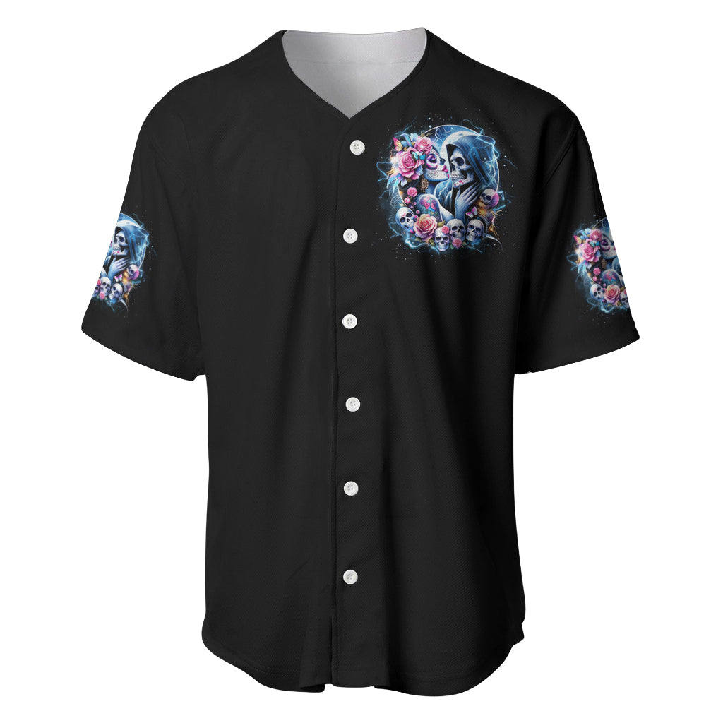 Couple Skull From Our Firse Kiss Baseball Jersey Couple Skull From Our Firse Kiss Baseball Jersey