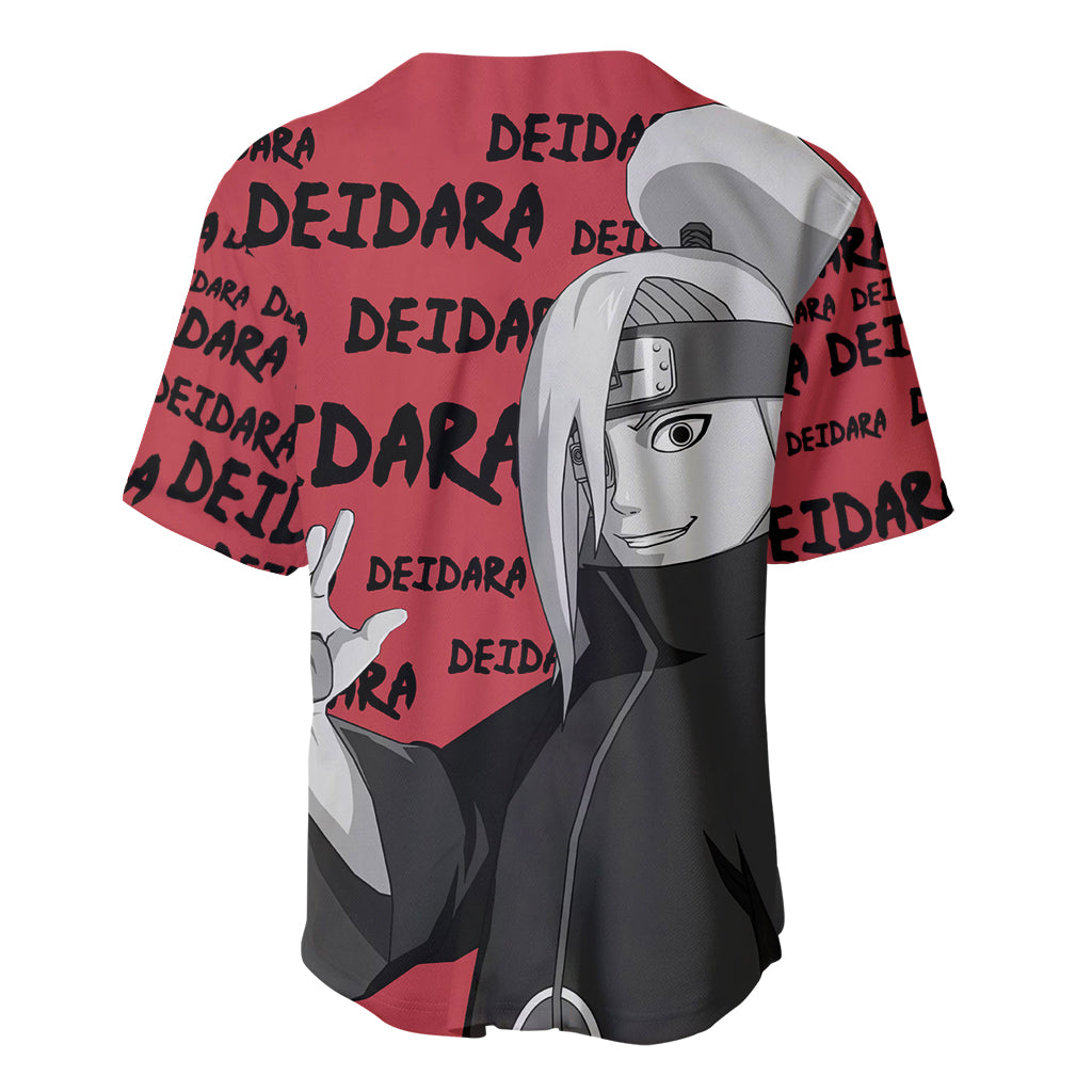 Deidara Style Manga Baseball Jersey Deidara Style Manga Baseball Jersey