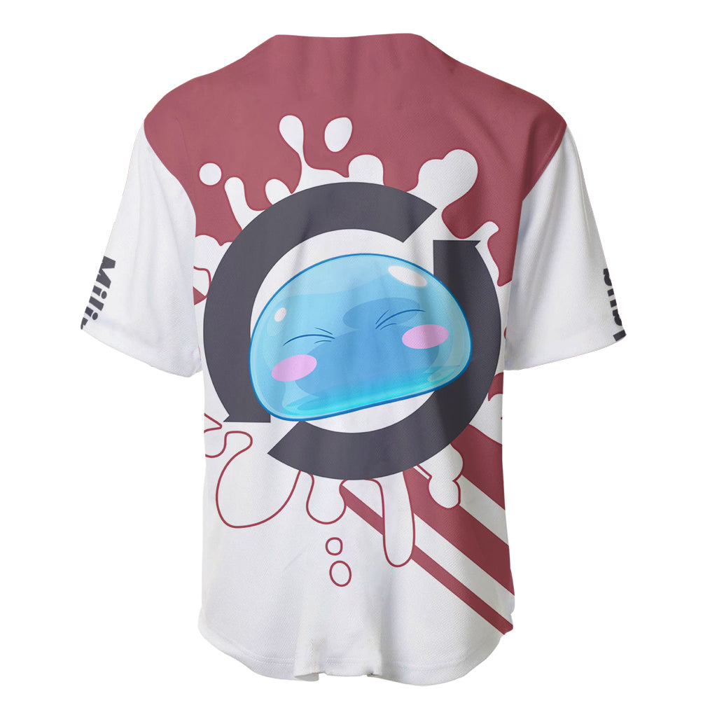 Demon Lord Milim Nava Tensura Anime Baseball Jersey Demon Lord Milim Nava Tensura Anime Baseball Jersey
