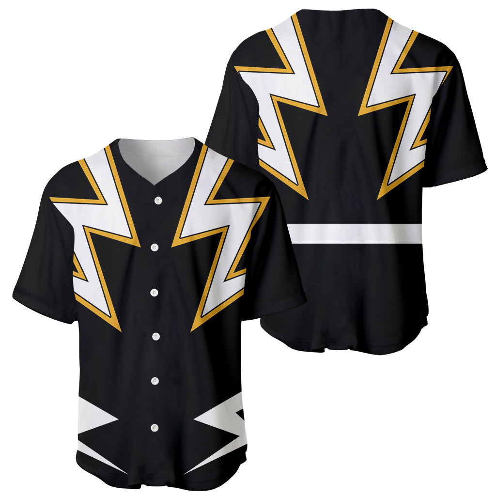 Denki Kaminari Hero Anime Baseball Jersey Denki Kaminari Hero Anime Baseball Jersey