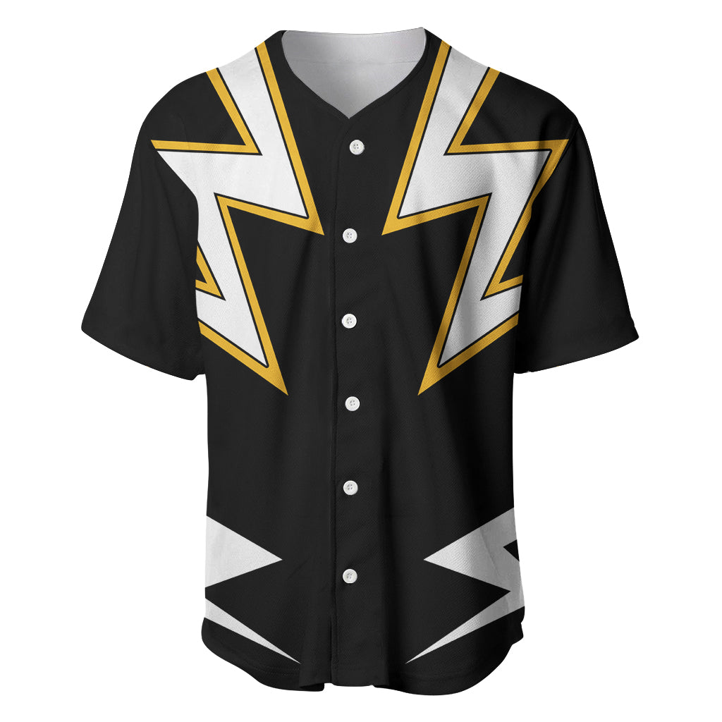 Denki Kaminari Hero Anime Baseball Jersey Denki Kaminari Hero Anime Baseball Jersey