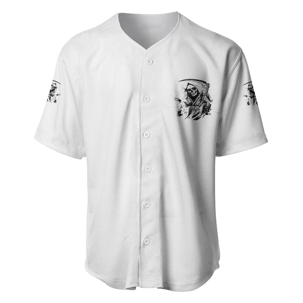 Did I Piss You Off Skull Reaper Baseball Jersey Did I Piss You Off Skull Reaper Baseball Jersey