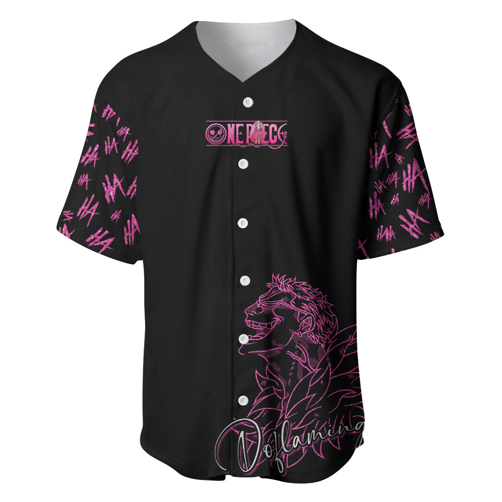 Donquixote Doflamingo One Piece Design Baseball Jersey Donquixote Doflamingo One Piece Design Baseball Jersey