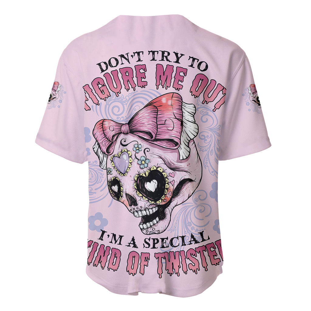 Dont Try To Figure Me Out_1 Baseball Jersey Dont Try To Figure Me Out_1 Baseball Jersey