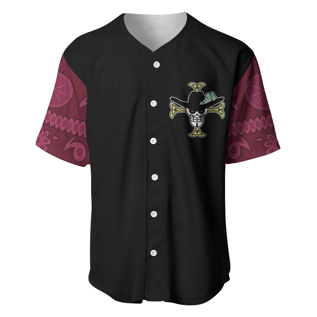 Dracule Mihawk One Piece Anime Baseball Jersey Dracule Mihawk One Piece Anime Baseball Jersey