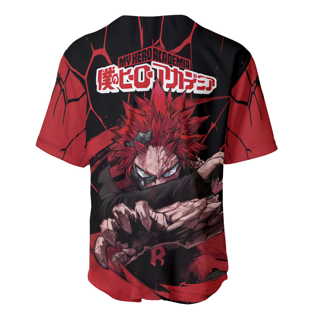 Eijirou Kirishima Red Riot Baseball Jersey Eijirou Kirishima Red Riot Baseball Jersey