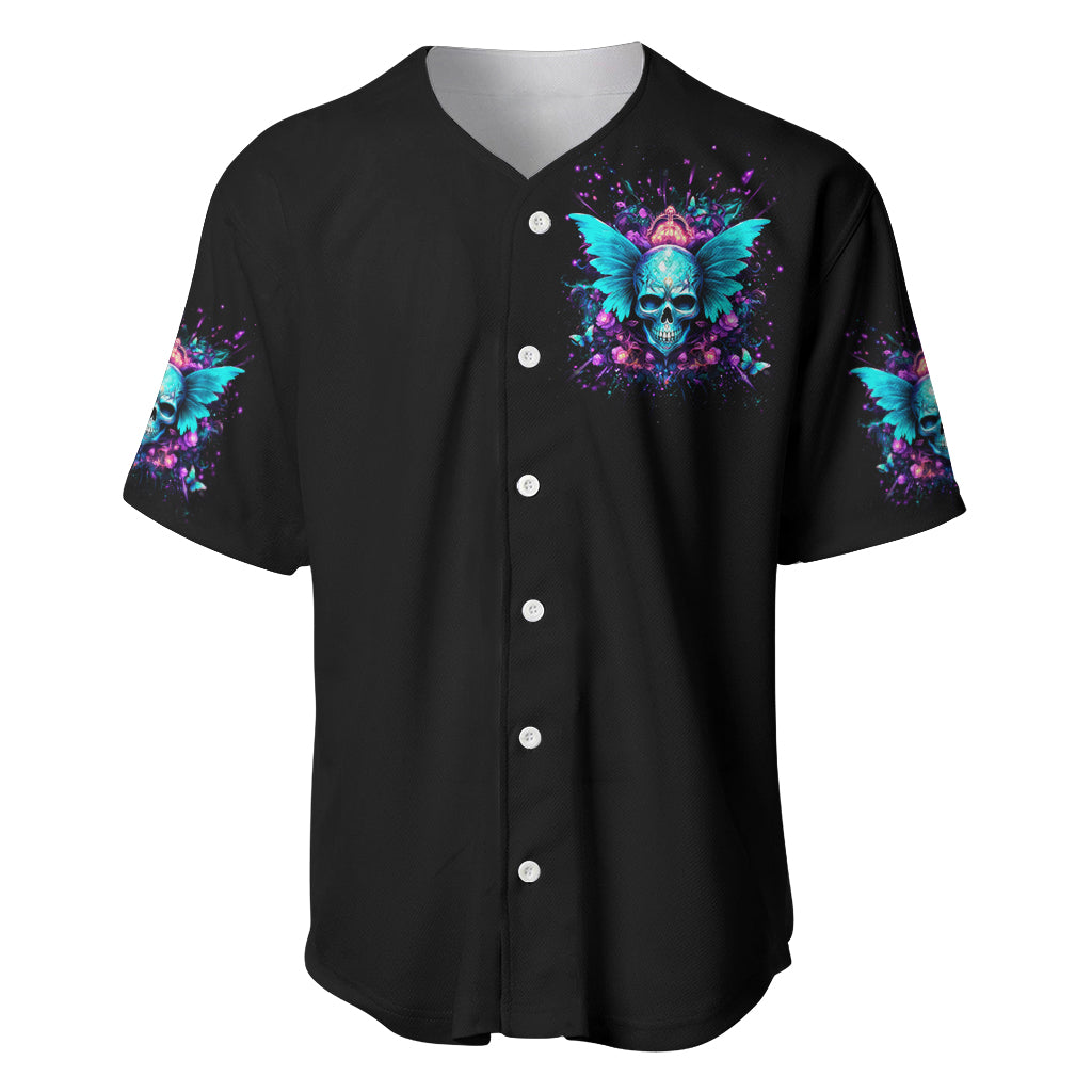 Fairy Skull In My Next Life I Baseball Jersey Fairy Skull In My Next Life I Baseball Jersey