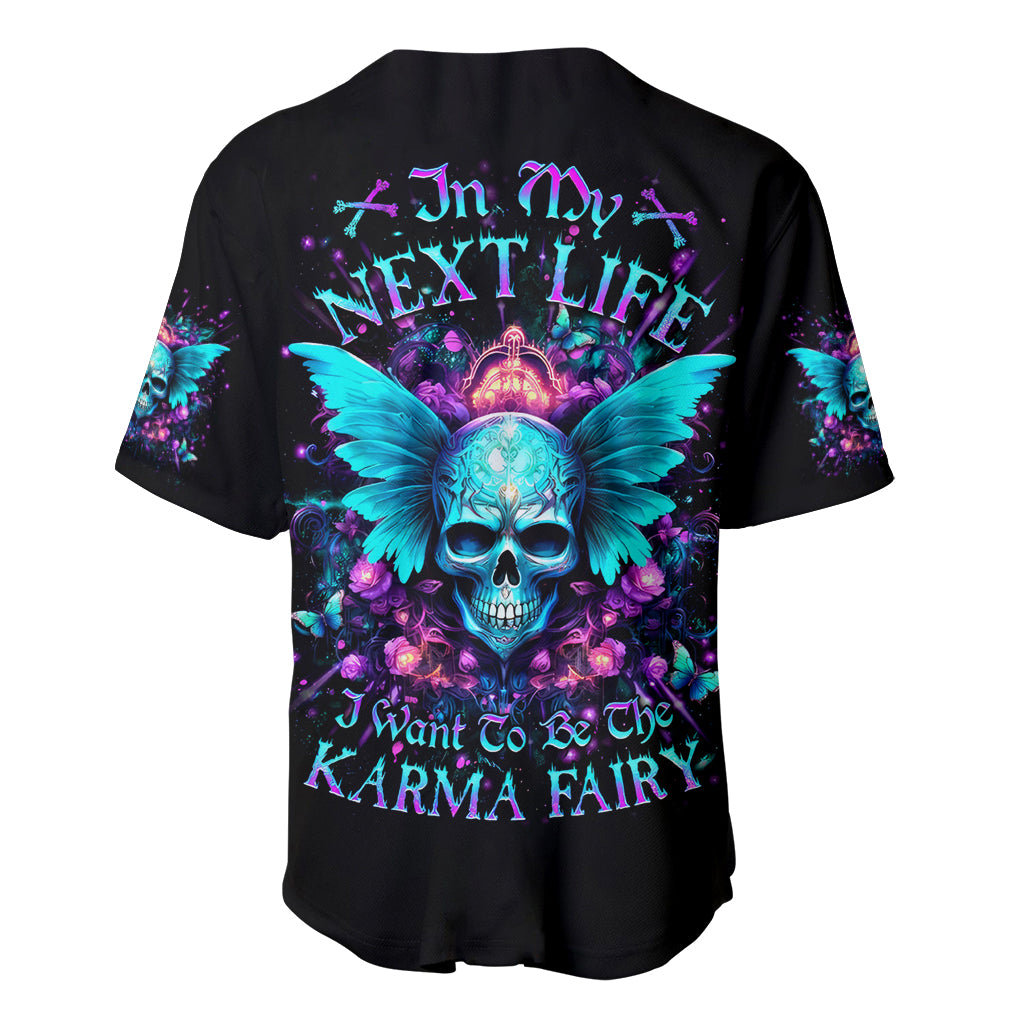 Fairy Skull In My Next Life I Baseball Jersey Fairy Skull In My Next Life I Baseball Jersey