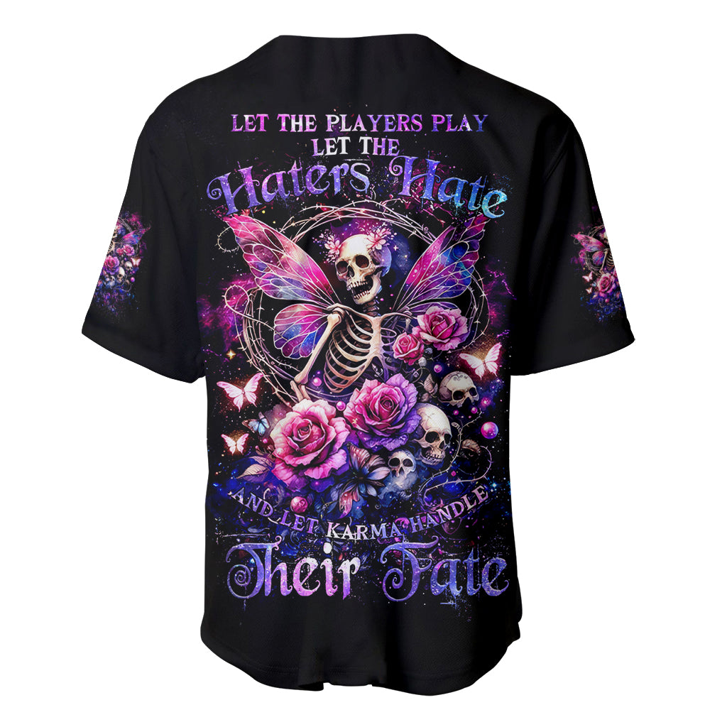 Fairy Skull Let Karma Handle Their Fate_1 Baseball Jersey Fairy Skull Let Karma Handle Their Fate_1 Baseball Jersey