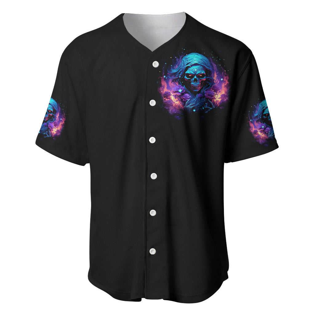 Flame Skull Its Not How Crazy I Baseball Jersey Flame Skull Its Not How Crazy I Baseball Jersey