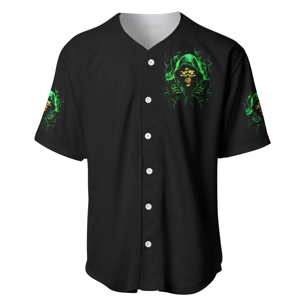 Flame Skull Of Course Im Going To Baseball Jersey Flame Skull Of Course Im Going To Baseball Jersey