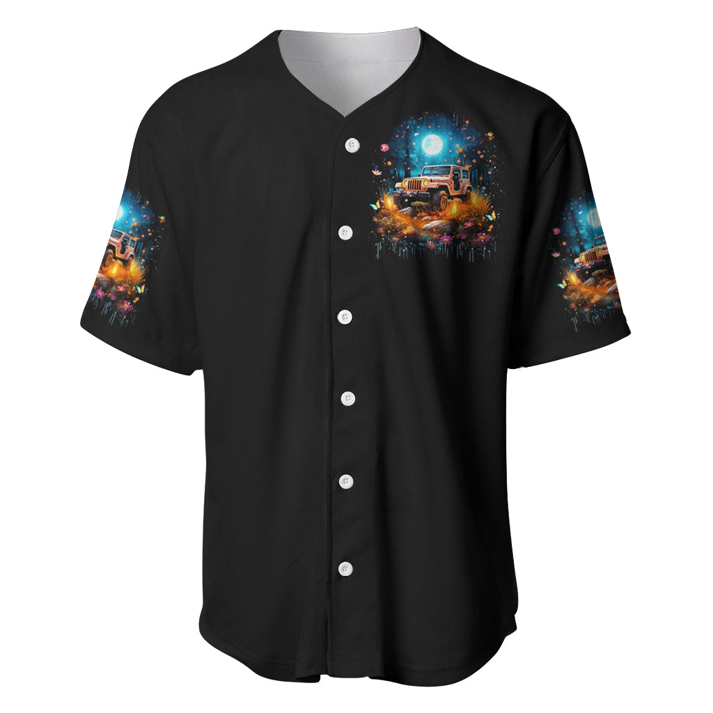 Forest Jeep Hello Darkness My Old Friend Baseball Jersey Forest Jeep Hello Darkness My Old Friend Baseball Jersey