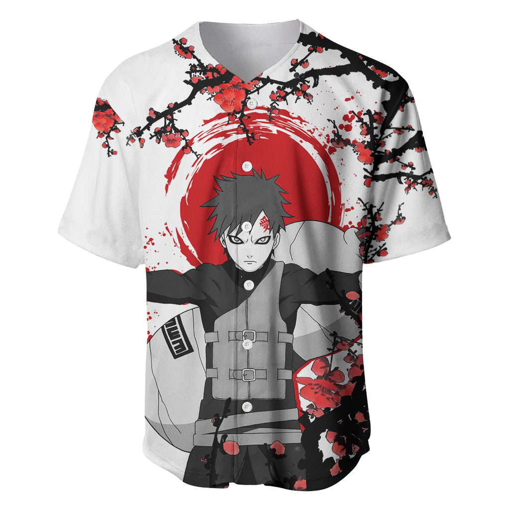 Gaara Japan Style Anime Baseball Jersey Gaara Japan Style Anime Baseball Jersey