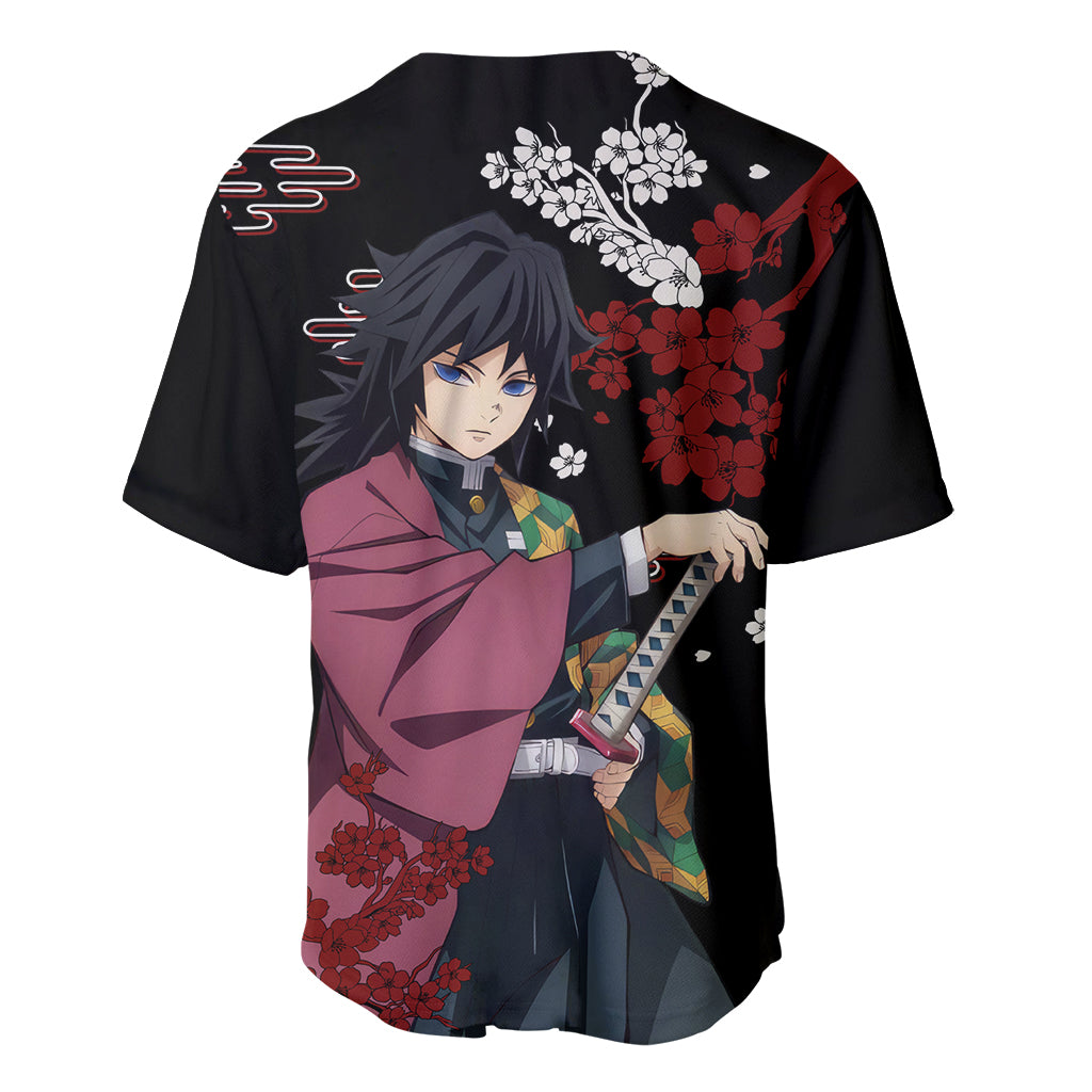 Giyu Tomioka Baseball Jersey Giyu Tomioka Baseball Jersey