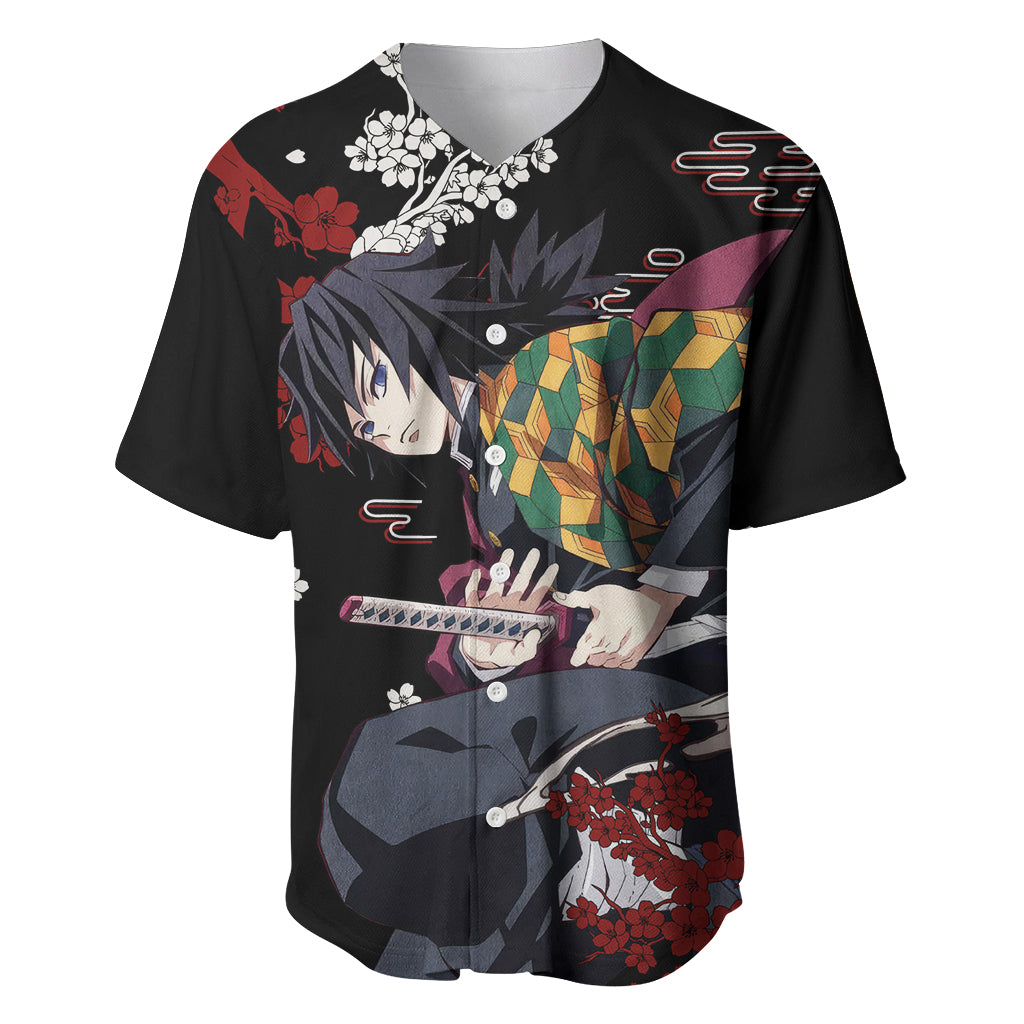 Giyu Tomioka Baseball Jersey Giyu Tomioka Baseball Jersey