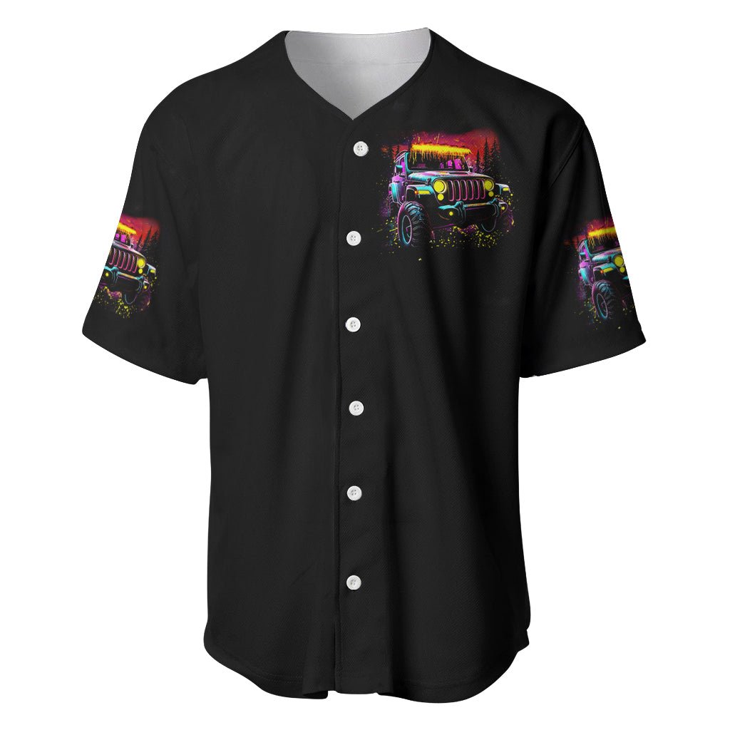 Glowing Jeep Jeep Girl Iam Who Iam Baseball Jersey Glowing Jeep Jeep Girl Iam Who Iam Baseball Jersey