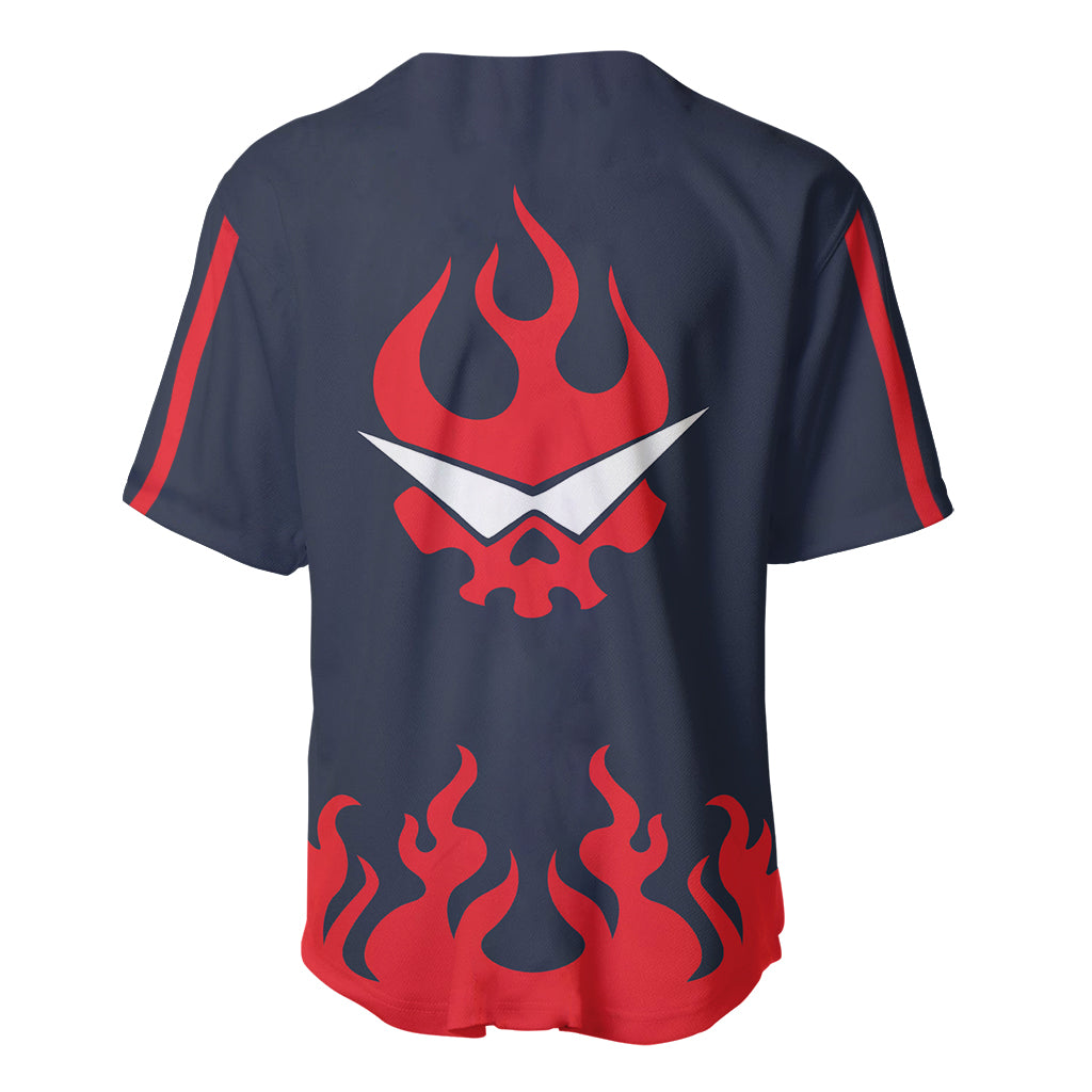 Gurren Lagann Simon Baseball Jersey Gurren Lagann Simon Baseball Jersey