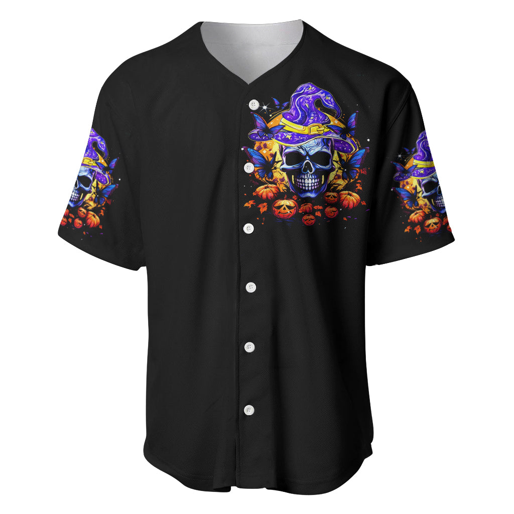 Halloween Skull Please Excuse My Resting Witch Baseball Jersey Halloween Skull Please Excuse My Resting Witch Baseball Jersey