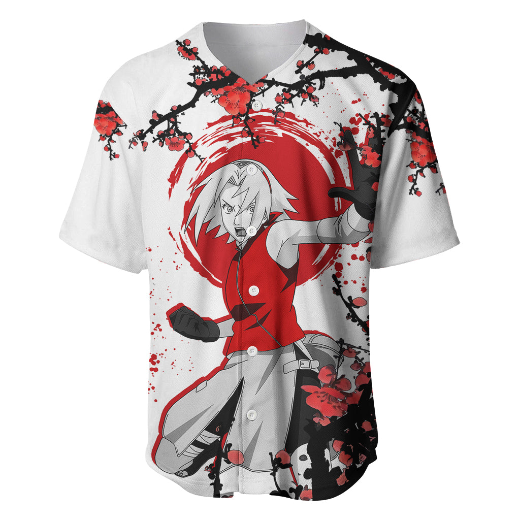 Haruno Sakura Japan Style Anime Baseball Jersey Haruno Sakura Japan Style Anime Baseball Jersey