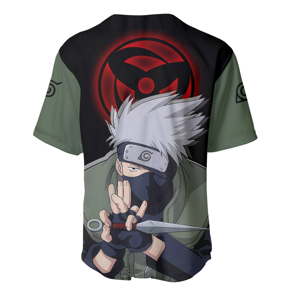 Hatake Kakashi Sharingan Eyes Baseball Jersey Hatake Kakashi Sharingan Eyes Baseball Jersey