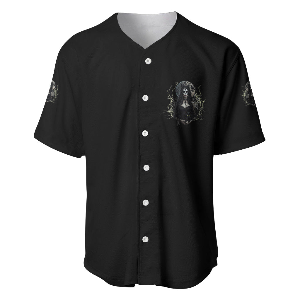 Hello Darkness My Old Friend Halloween Witch Baseball Jersey Hello Darkness My Old Friend Halloween Witch Baseball Jersey