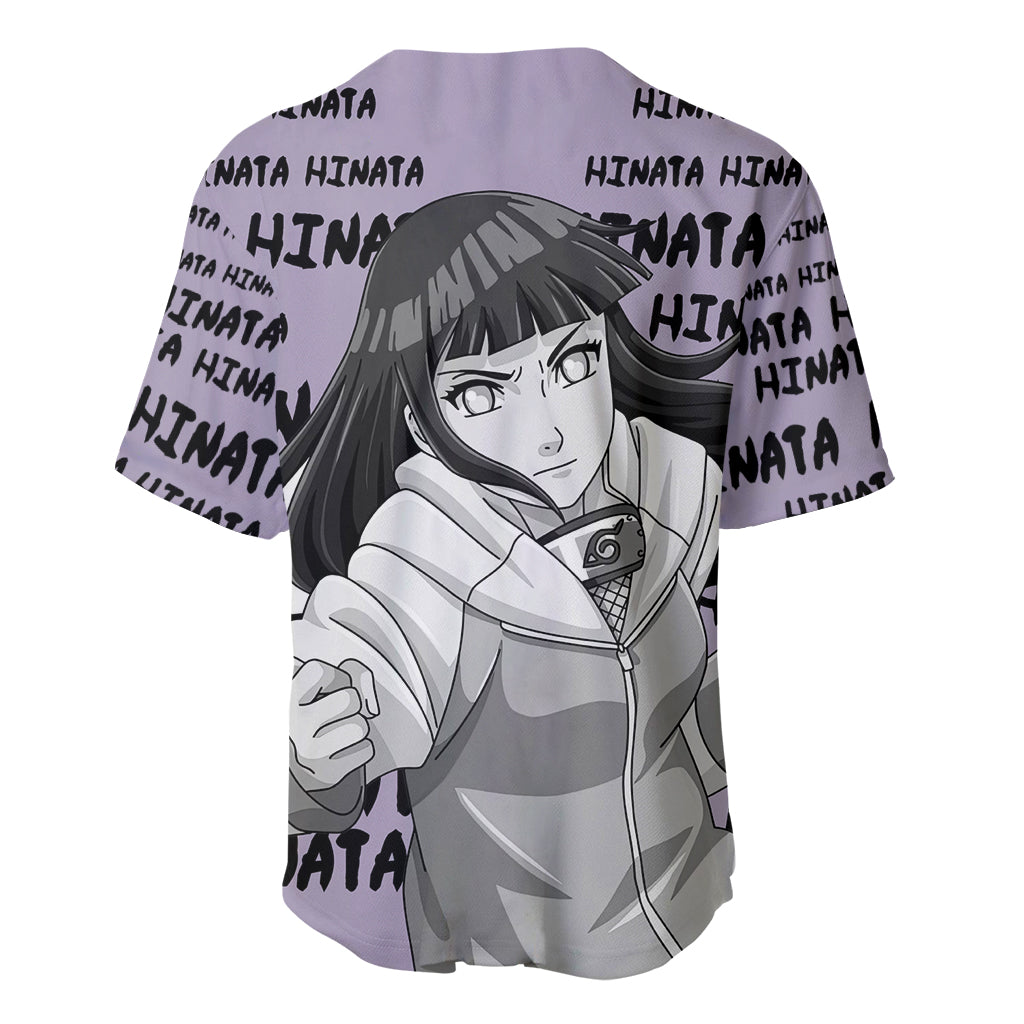 Hinata Hyuga Style Manga Baseball Jersey Hinata Hyuga Style Manga Baseball Jersey