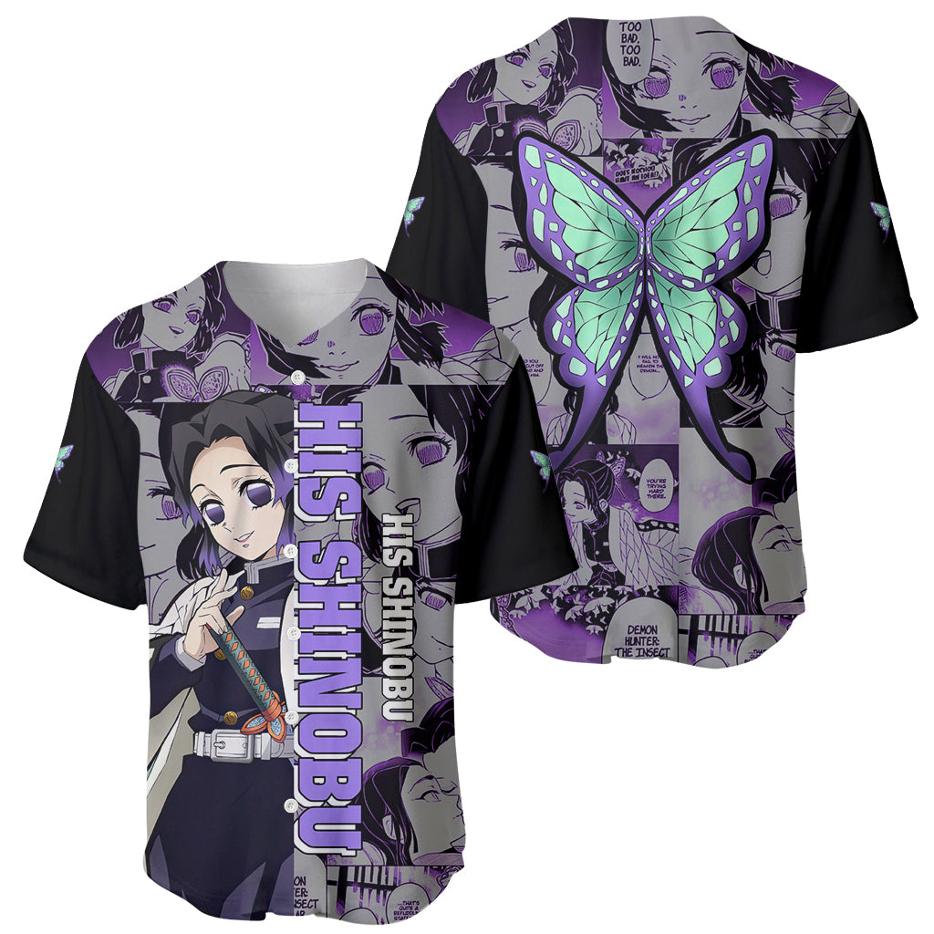 His Shinobu Personalized Valentines Baseball Jersey His Shinobu Personalized Valentines Baseball Jersey