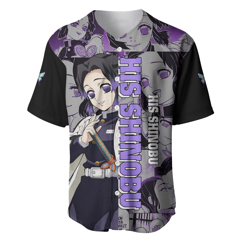 His Shinobu Personalized Valentines Baseball Jersey His Shinobu Personalized Valentines Baseball Jersey