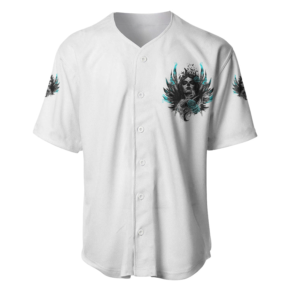 I Am The Storm Sugar Skull Baseball Jersey I Am The Storm Sugar Skull Baseball Jersey