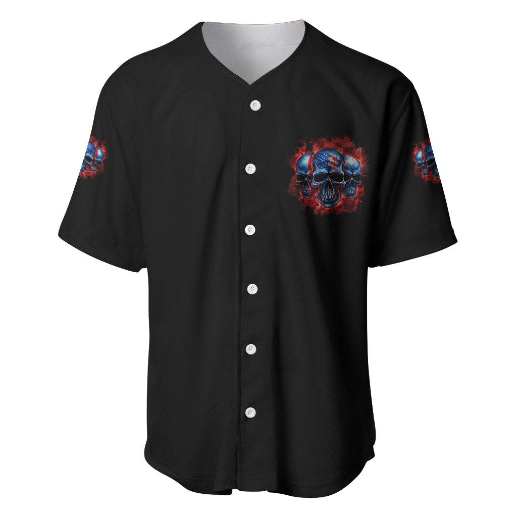 I Believe In Respect 3 Skulls Baseball Jersey I Believe In Respect 3 Skulls Baseball Jersey