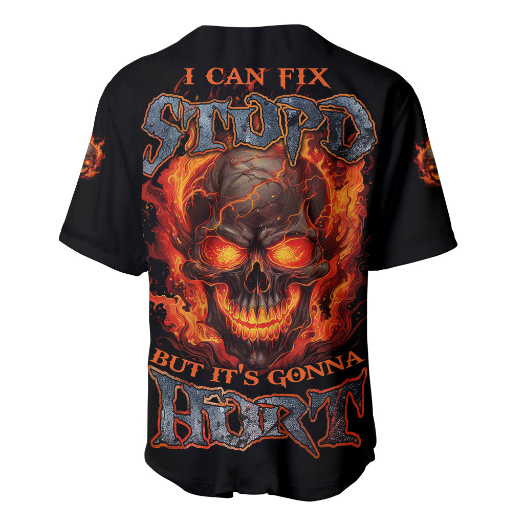 I Can Fix Stupid But Its Gonna_2 Baseball Jersey I Can Fix Stupid But Its Gonna_2 Baseball Jersey