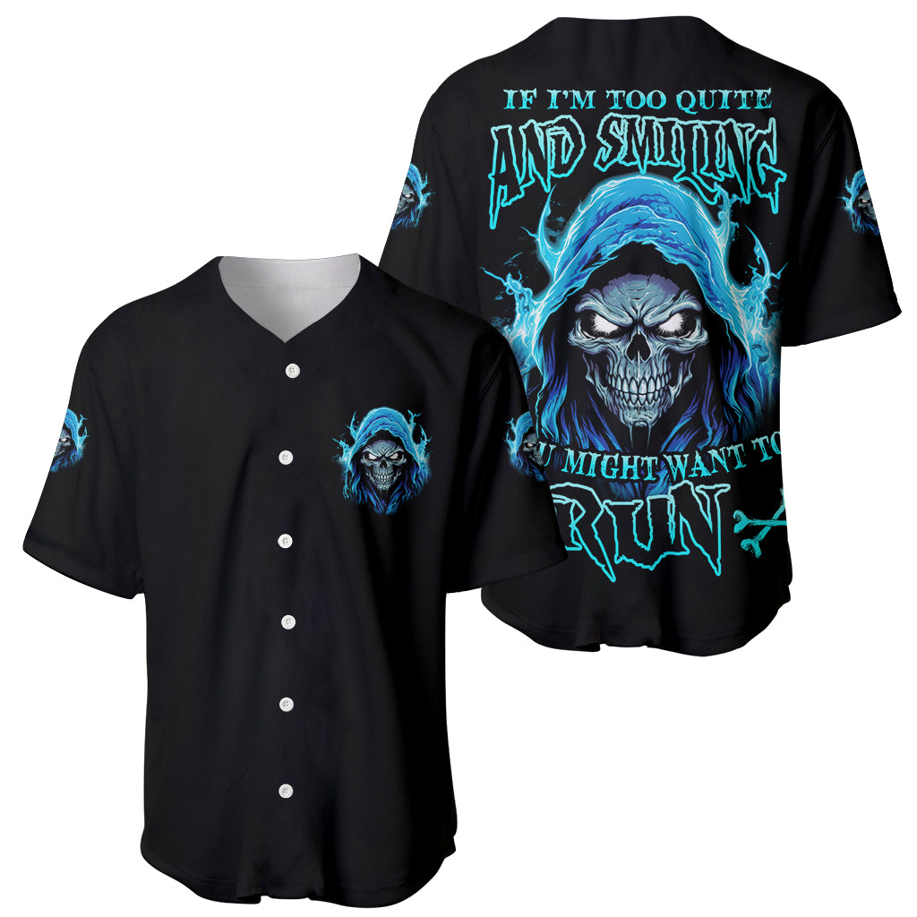 If Im Too Quiet And Smiling_1 Baseball Jersey If Im Too Quiet And Smiling_1 Baseball Jersey