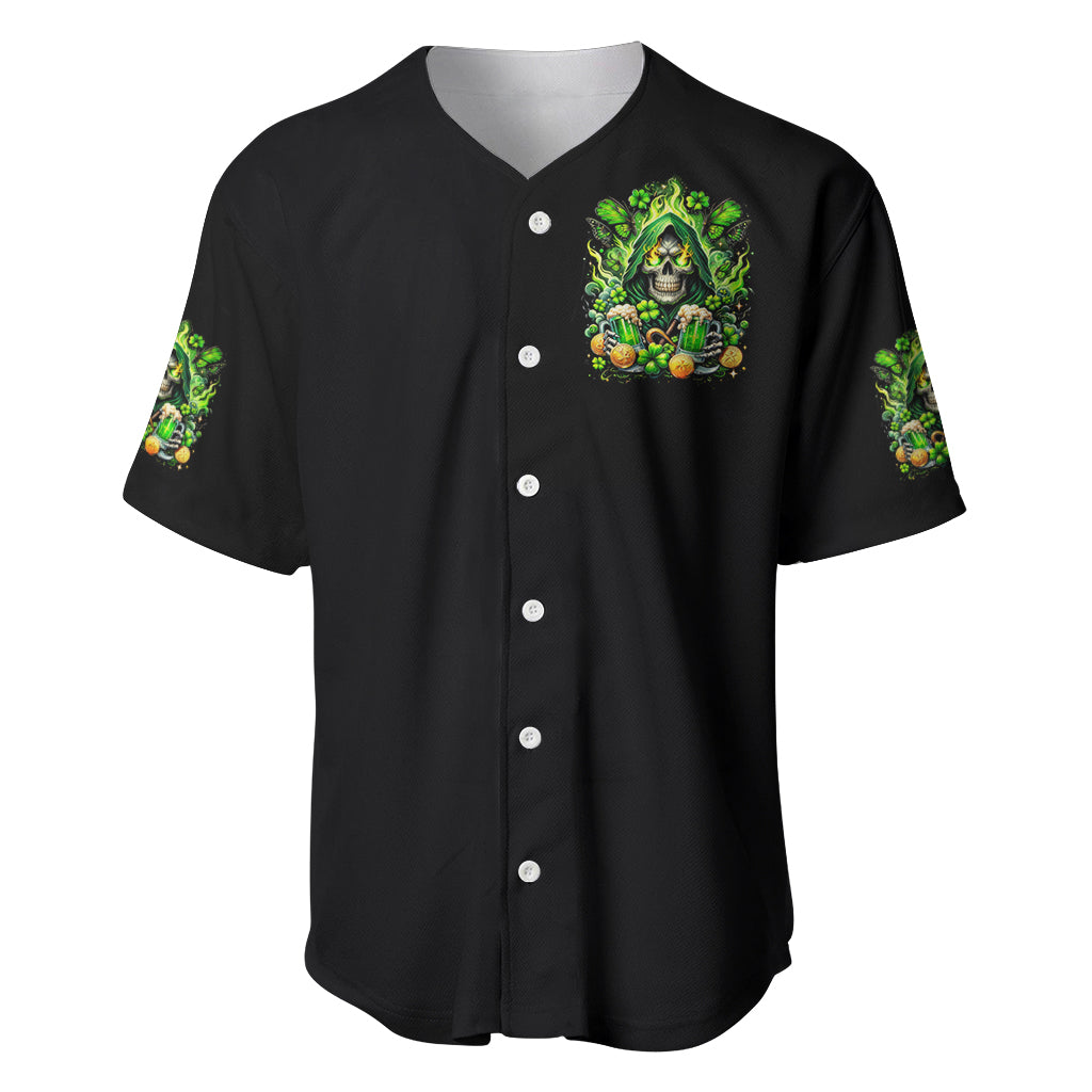 Irish Skull The Devil Whispered To Me Baseball Jersey Irish Skull The Devil Whispered To Me Baseball Jersey