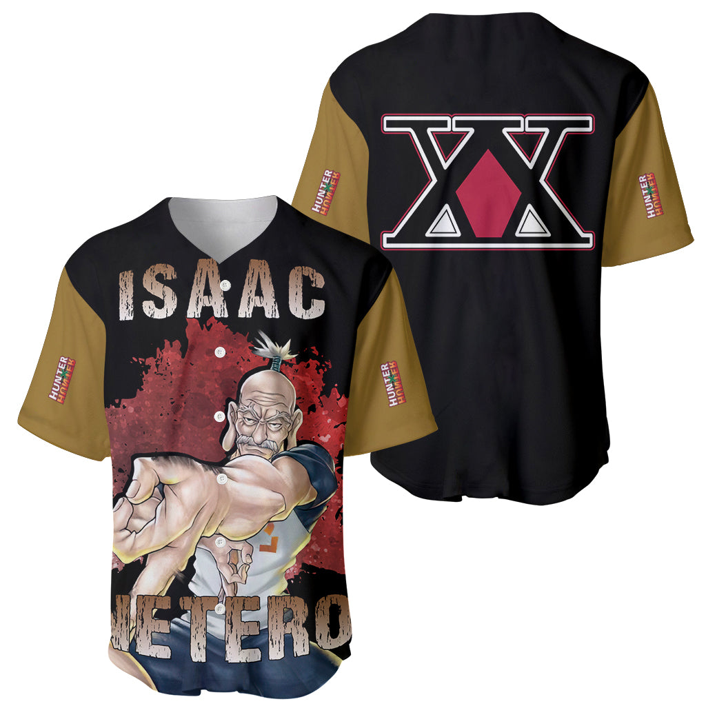 Isaac Netero Hunter Hunter Baseball Jersey Isaac Netero Hunter Hunter Baseball Jersey
