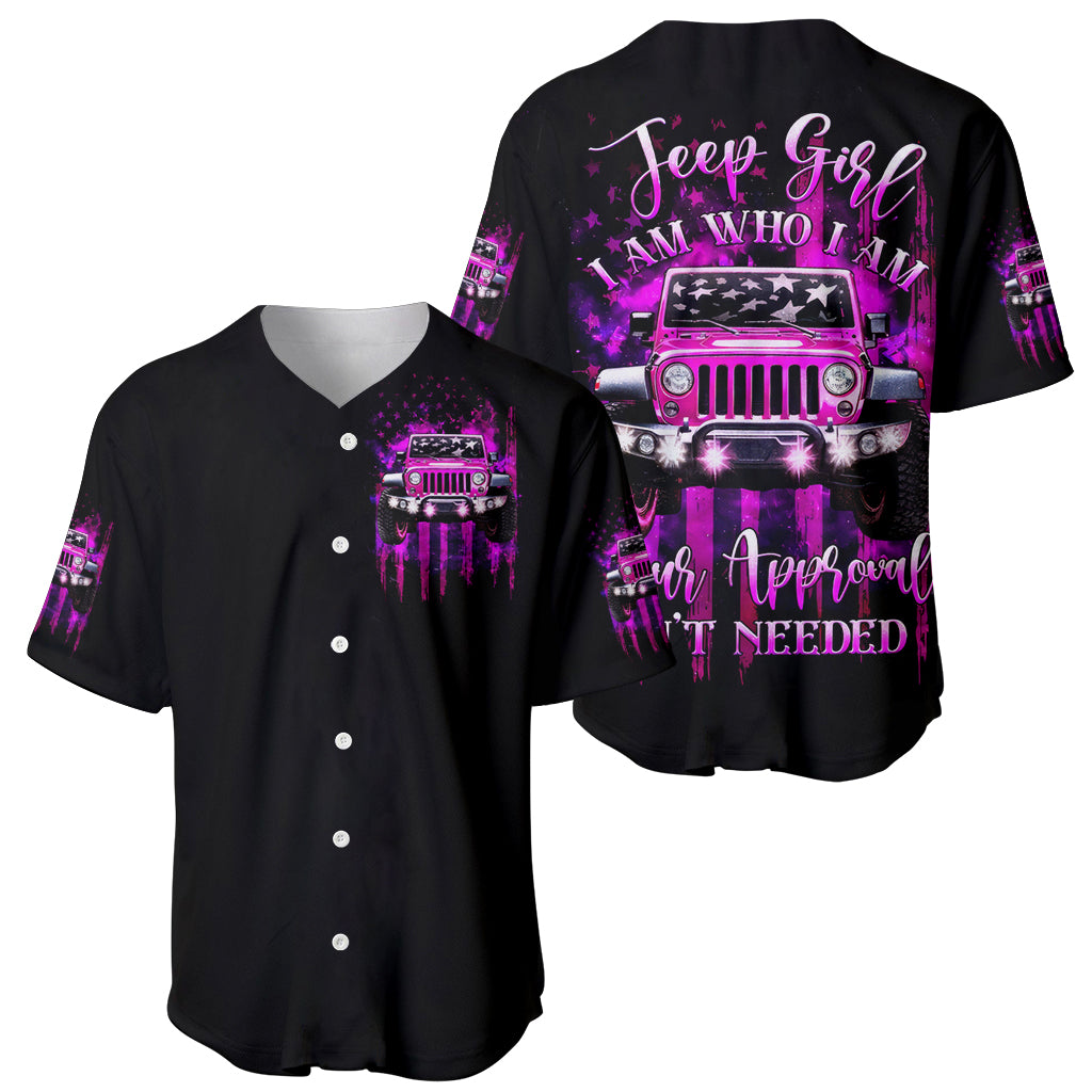 Jeep Girl Jeep Girl Iam Who Iam Baseball Jersey Jeep Girl Jeep Girl Iam Who Iam Baseball Jersey