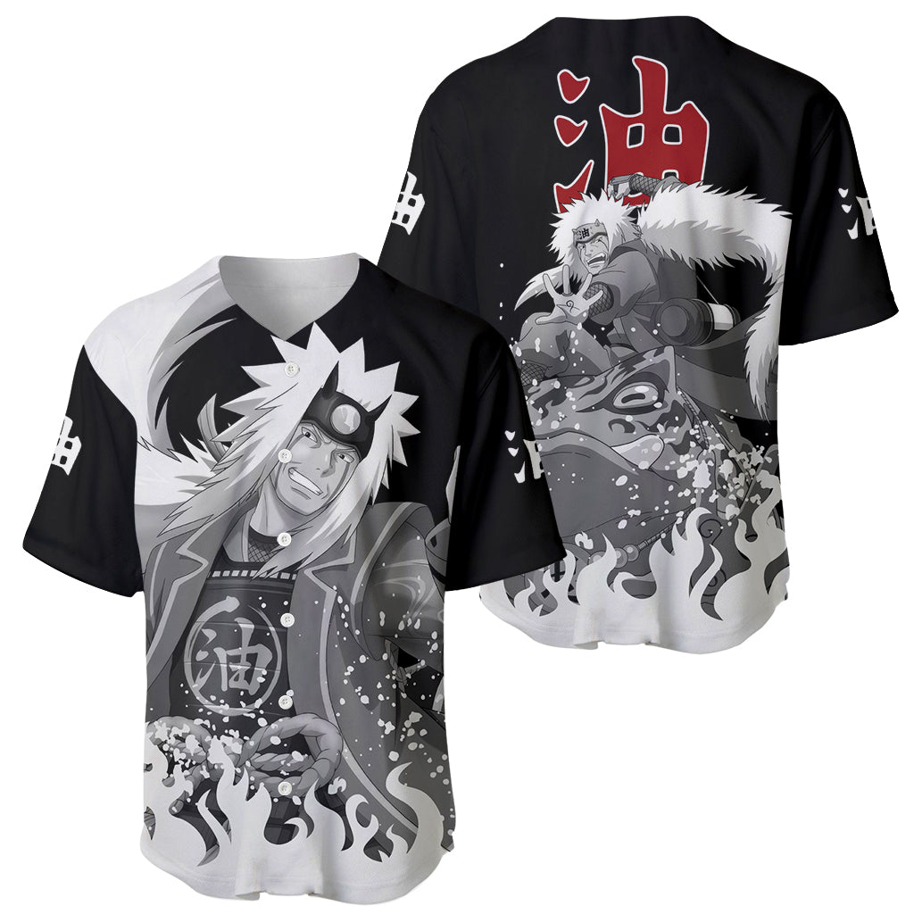 Jiraiya Anime Mixed Baseball Jersey Jiraiya Anime Mixed Baseball Jersey