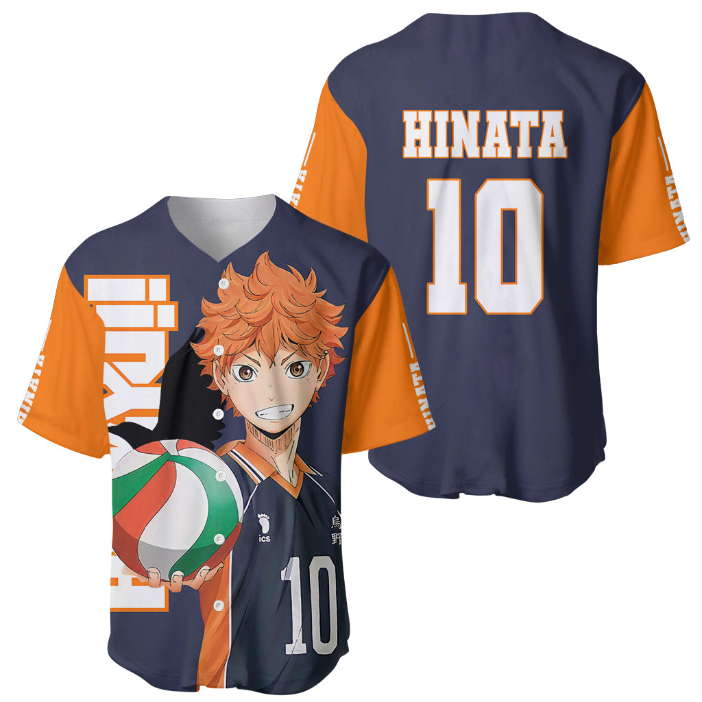 Karasuno Shoyo Hinata Baseball Jersey Karasuno Shoyo Hinata Baseball Jersey