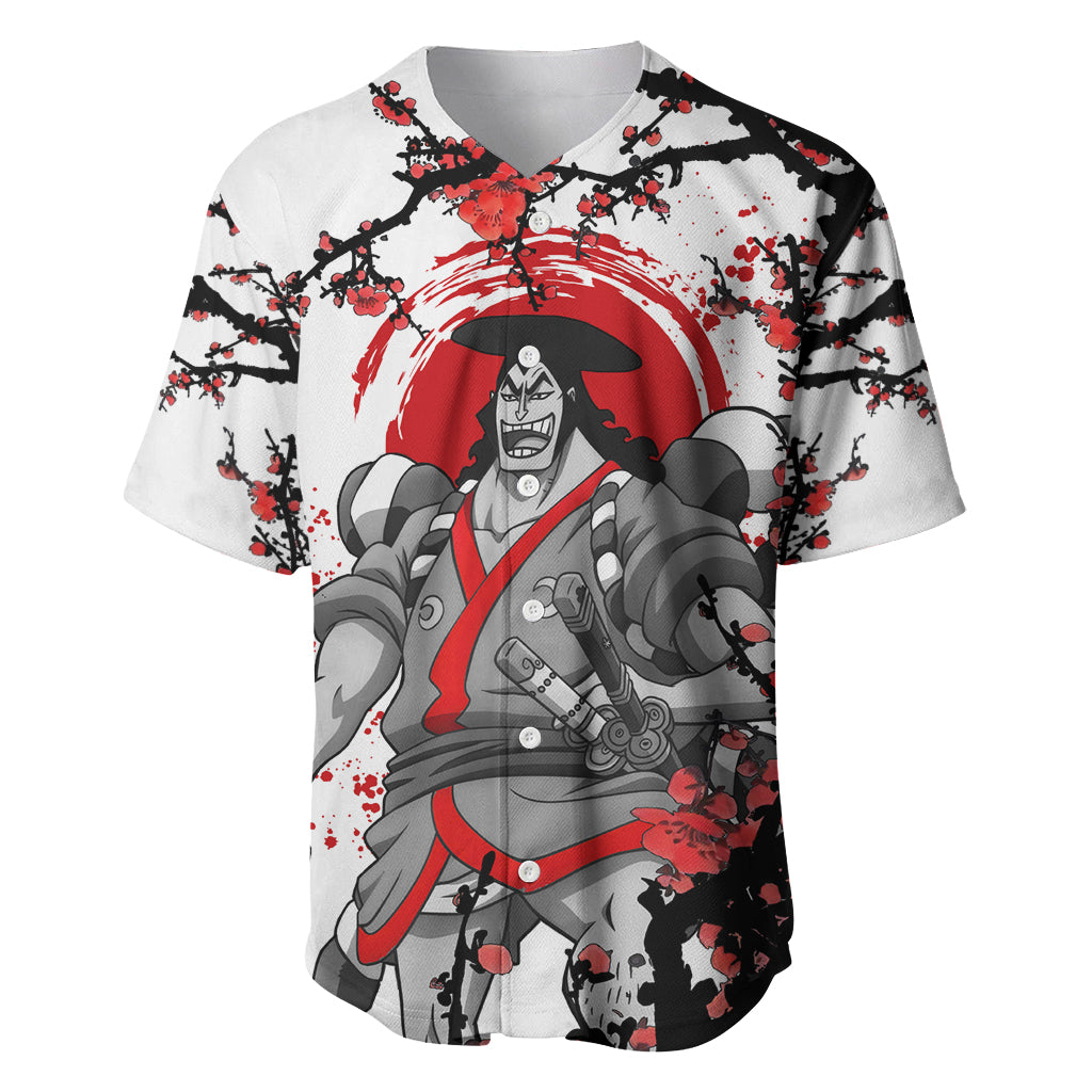Kozuki Oden Japan Style Anime Baseball Jersey Kozuki Oden Japan Style Anime Baseball Jersey