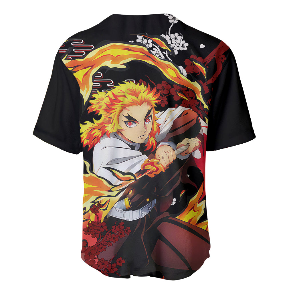 Kyojuro Rengoku Baseball Jersey Kyojuro Rengoku Baseball Jersey