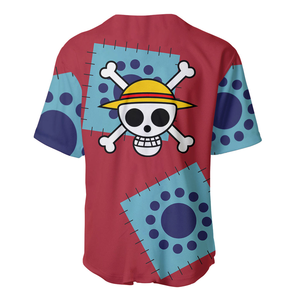 Luffy Wano Arc Baseball Jersey Luffy Wano Arc Baseball Jersey