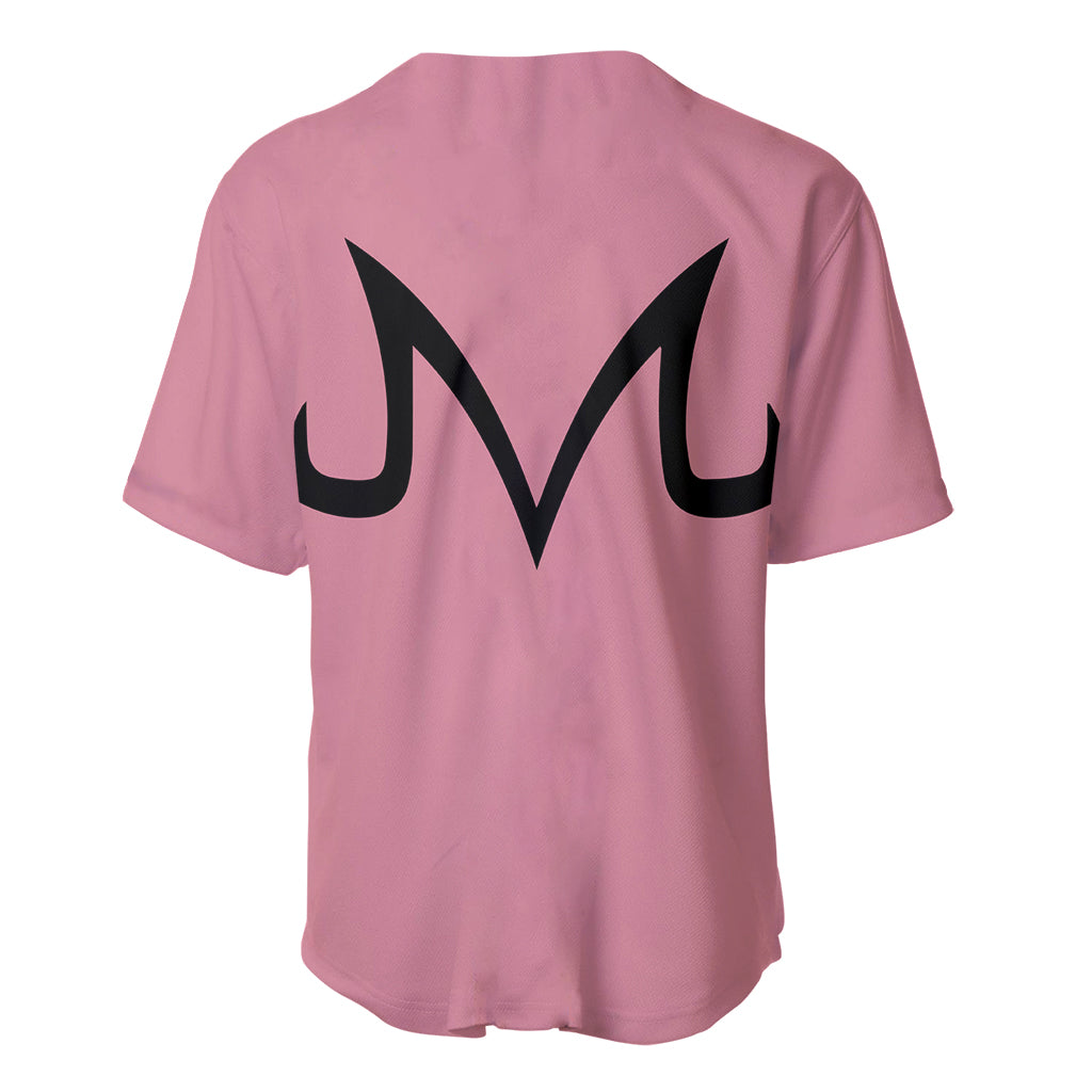 Majin Buu Dragon Ball Anime Baseball Jersey Majin Buu Dragon Ball Anime Baseball Jersey