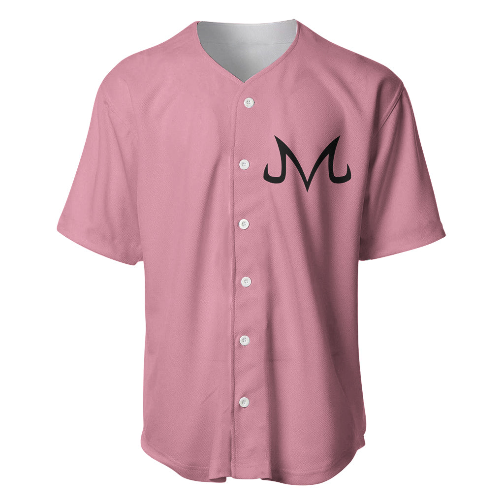 Majin Buu Dragon Ball Anime Baseball Jersey Majin Buu Dragon Ball Anime Baseball Jersey