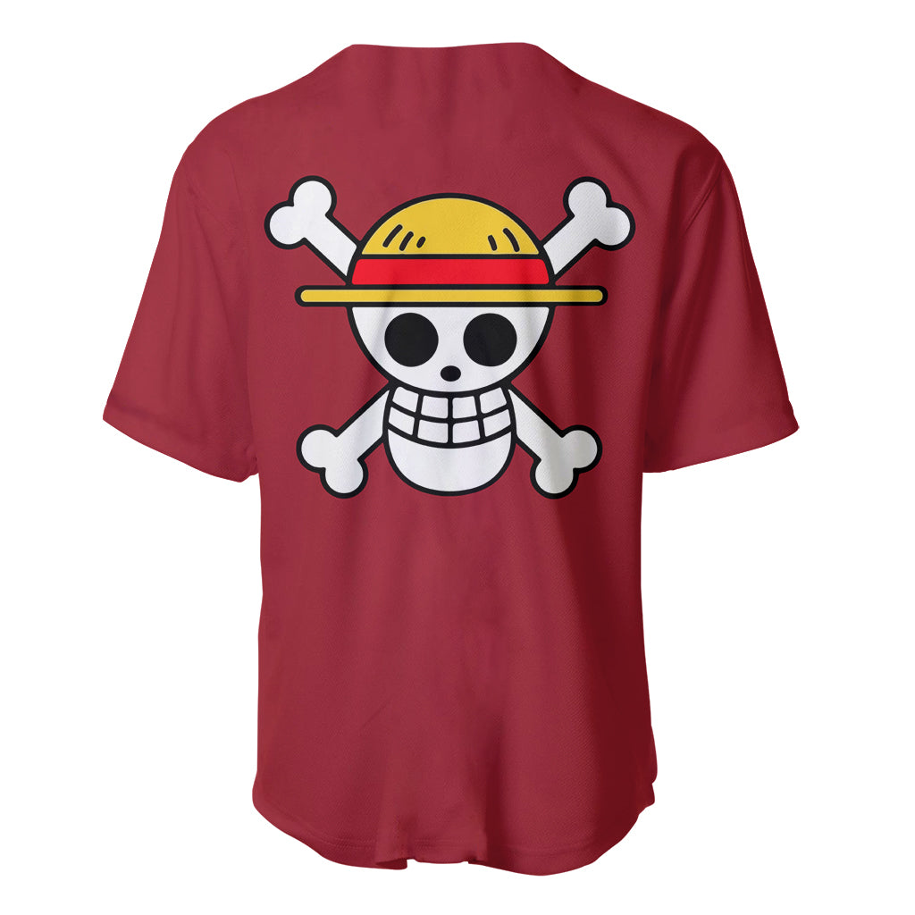 Monkey D Luffy One Piece Baseball Jersey Monkey D Luffy One Piece Baseball Jersey
