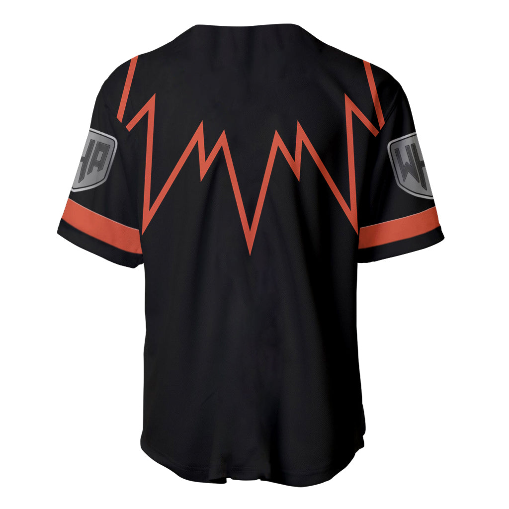 Musketeer Katsuki Bakugo Anime Baseball Jersey Musketeer Katsuki Bakugo Anime Baseball Jersey